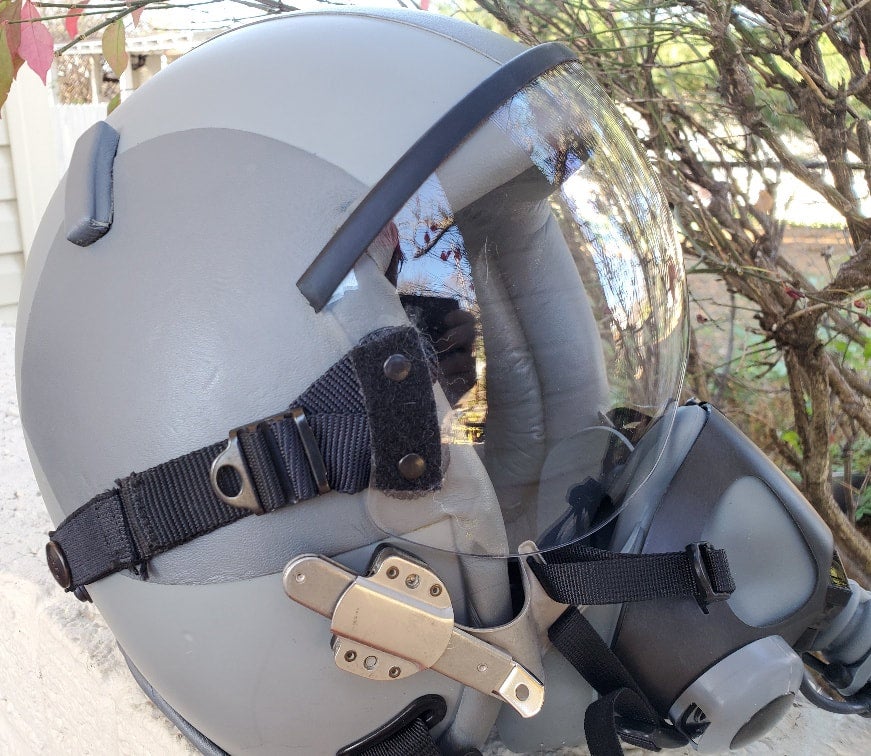 Clear bungee visor HGU-55 or HGU-68 Precision Flight Helmets